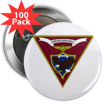 MWSG27 - A01 - 01 - USMC - Marine Wing Support Group 27 (MWSG-27) - 2.25" Button (100 pack)